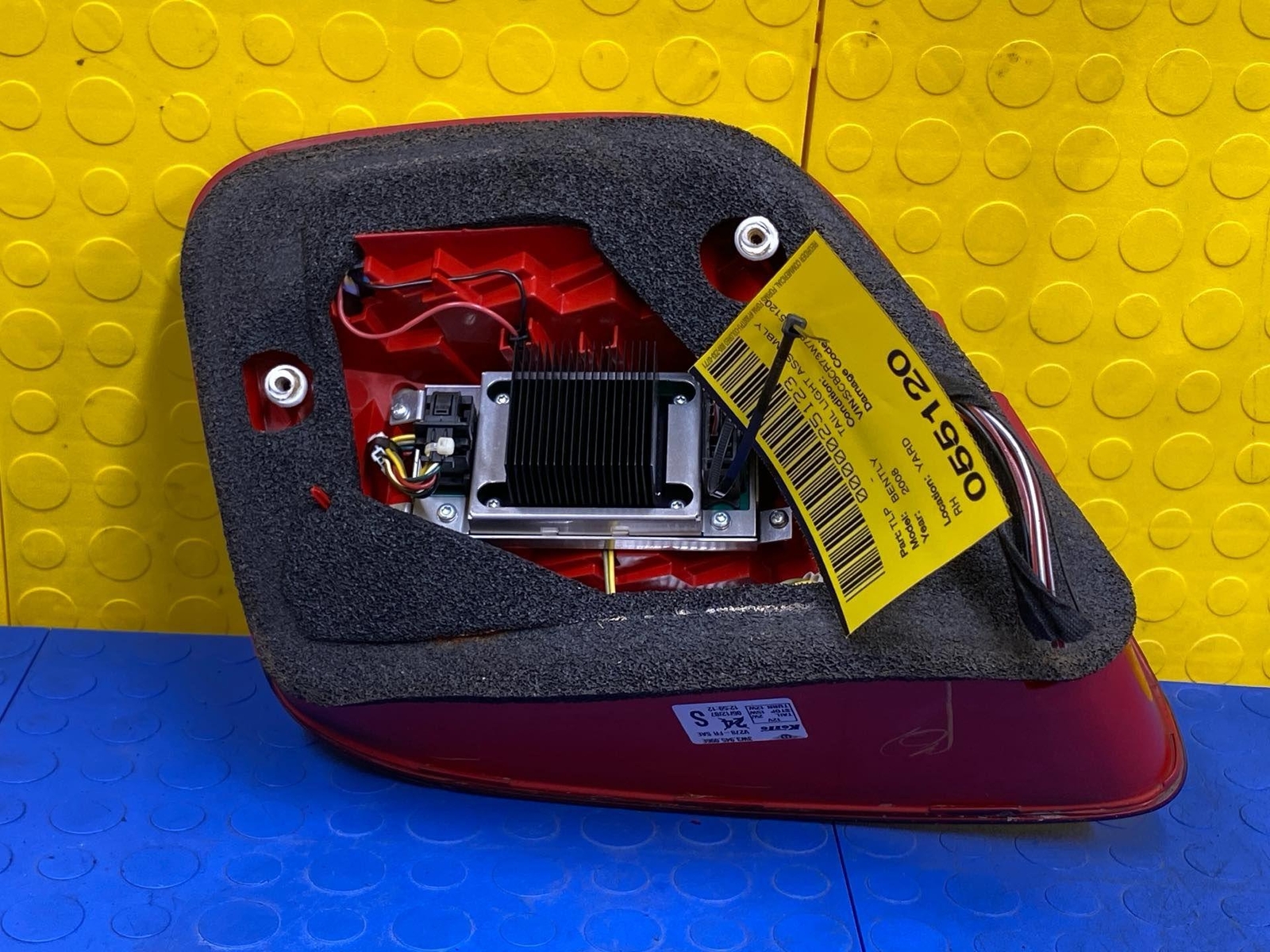 05 06 07 08 BENTLEY Continental GT Rear Right Tail Light Assembly OEM 3W3945096E
