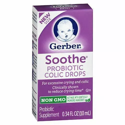 Gerber soothe probiotic sale drops
