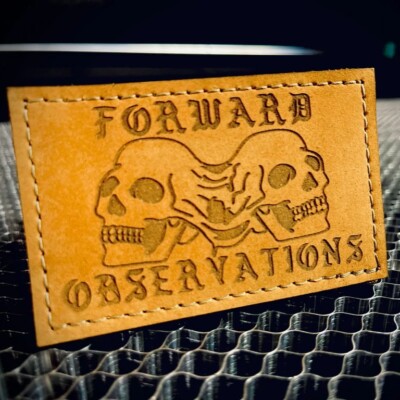 Forward Observations Group Bald Bros FOG Melty Boy Leather Patch