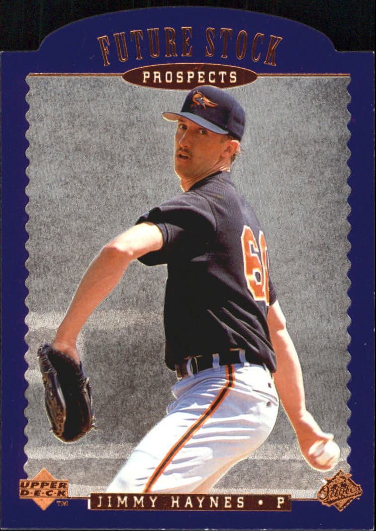 1996 Upper Deck Future Stock Prospects Orioles Baseball Card #FS13 Jimmy Haynes