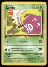 Koffing [1st Edition] #58 Prices | Pokemon Team Rocket | Pokemon Cards