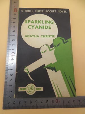 Sparkling Cyanide Agatha Christie Paperback Collins White Circle Pocket Novel