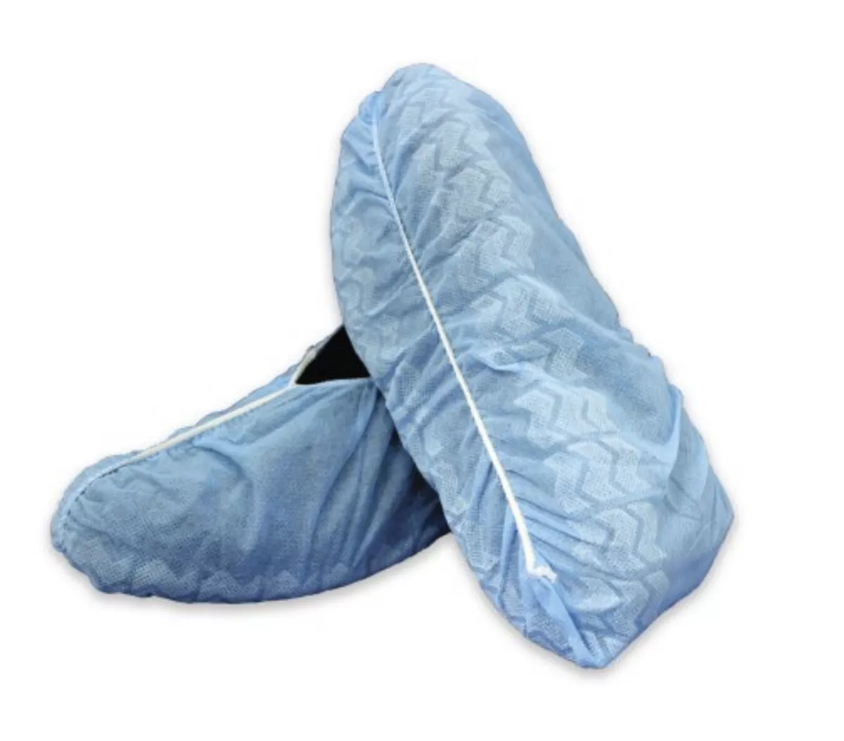 100 pcs Blue PPE Disposable Shoe Cover Fluid Resistant Polypropylene Shoe Cover
