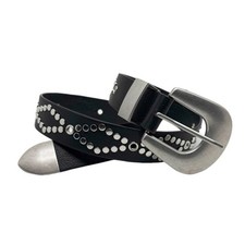 Western Wide Waist Strap Metal Buckles Waistbelt Waist Accessory for Hiphop