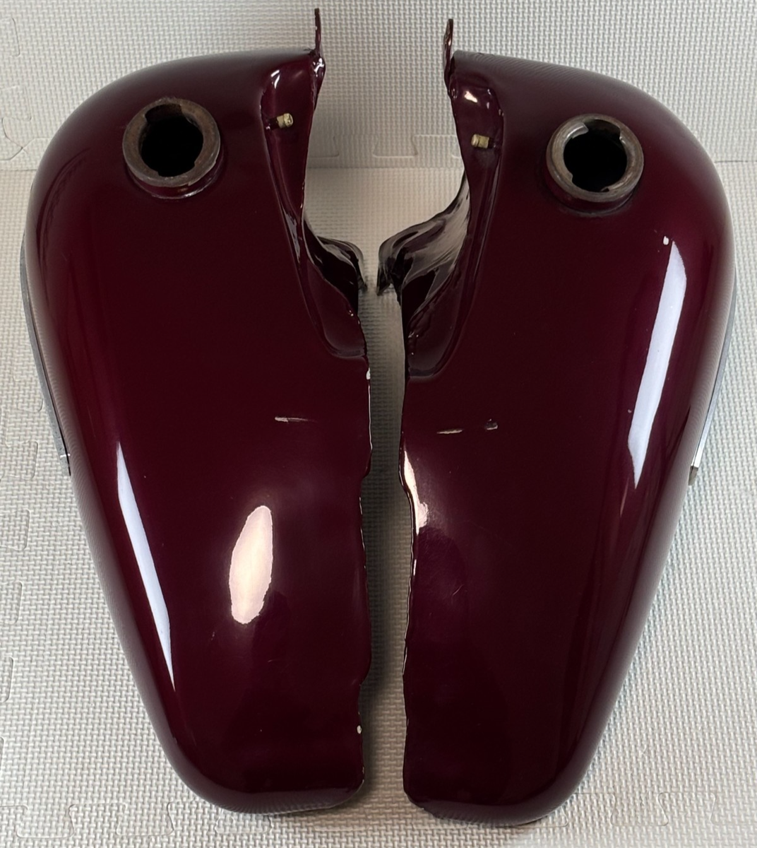 TW200 タンク　ワインレッド AMF Harley Davidson OEM Gas tank FLH Shovelhead Shovel Wine Red
