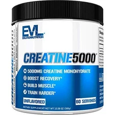 Evlution Nutrition Creatine 5000 - Supports Faster Recovery, Lean Muscle Growth