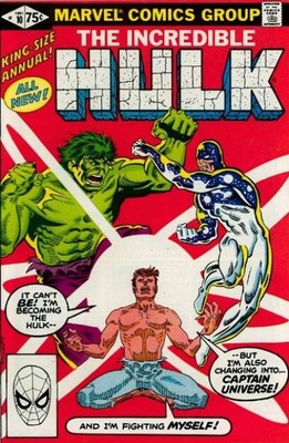 Incredible Hulk (1962) Annual #  10 (6.0-FN) Captain Universe 1981