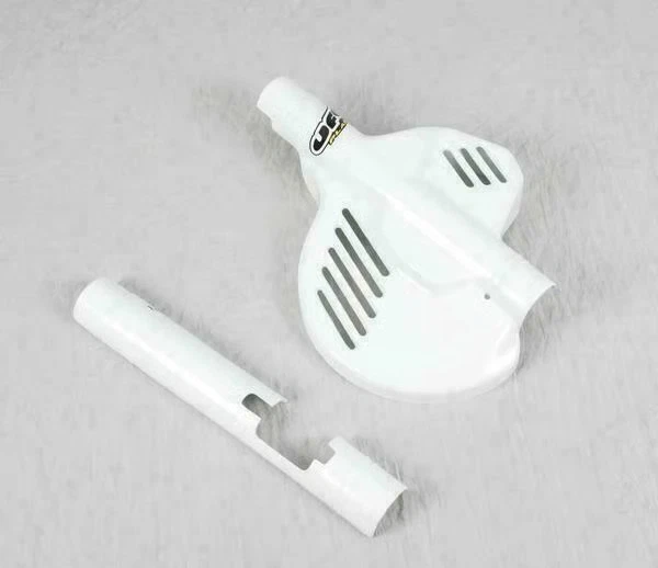 Cubierta de disco delantera UFO Plastics - blanca moto de cross HO02605-041 12-386-22 Foto 2 de 4