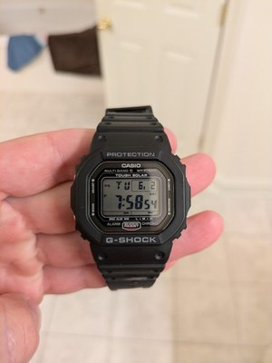 Casio G-Shock GW-5000U-1JF Men's Black Watch
