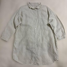 Nest Robe Linen Hemp Oversized Blouse Green Free Size