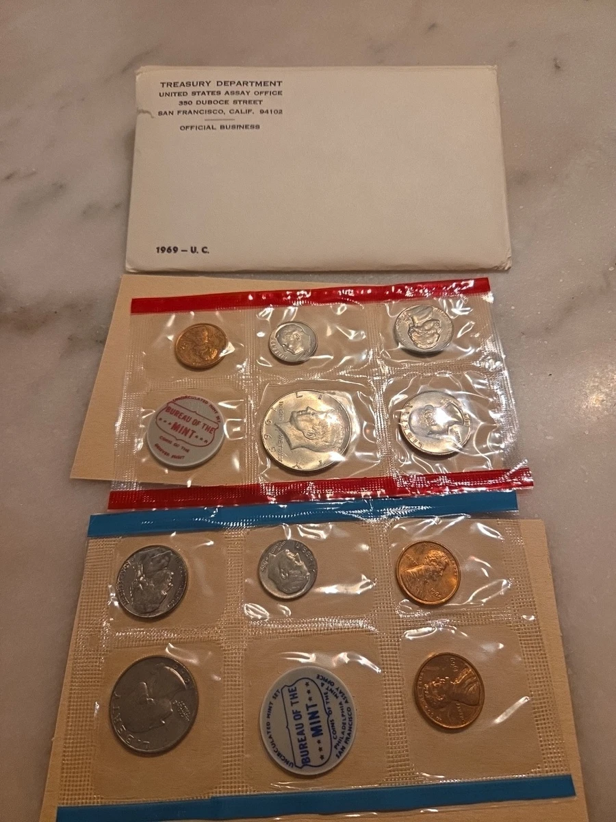 1969 US Coin Mint Sets for sale | eBay