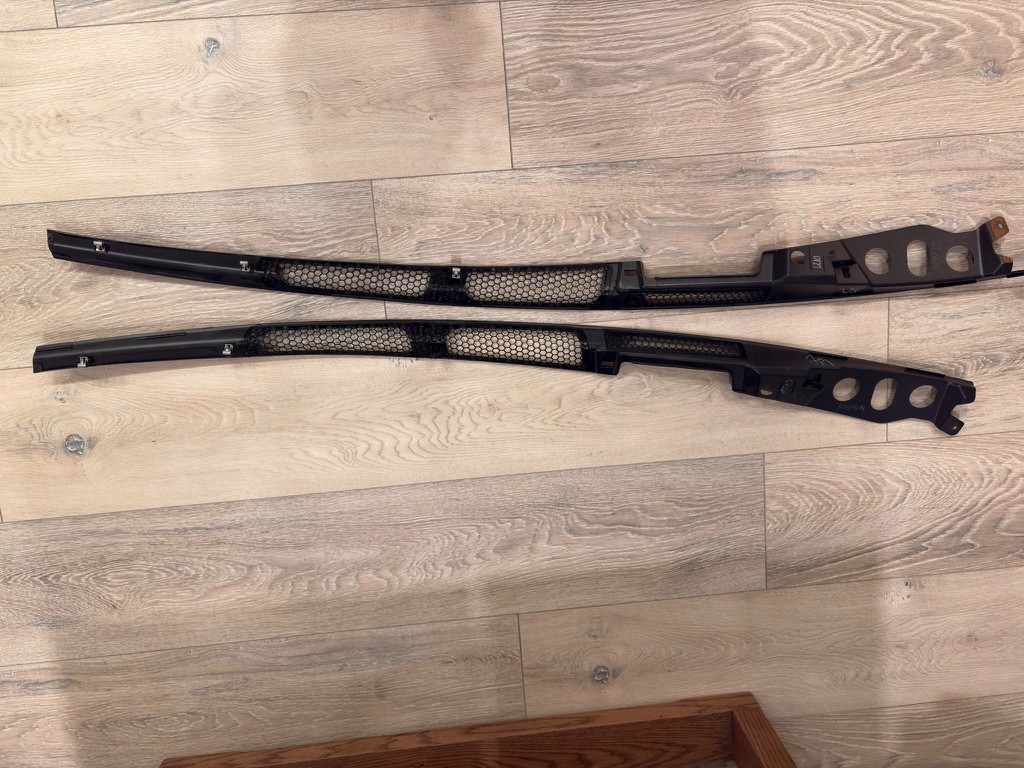 2019 17 18 20 McLaren 720S 720 Aero Bridge Rear Air Intake Trim Panels OEM