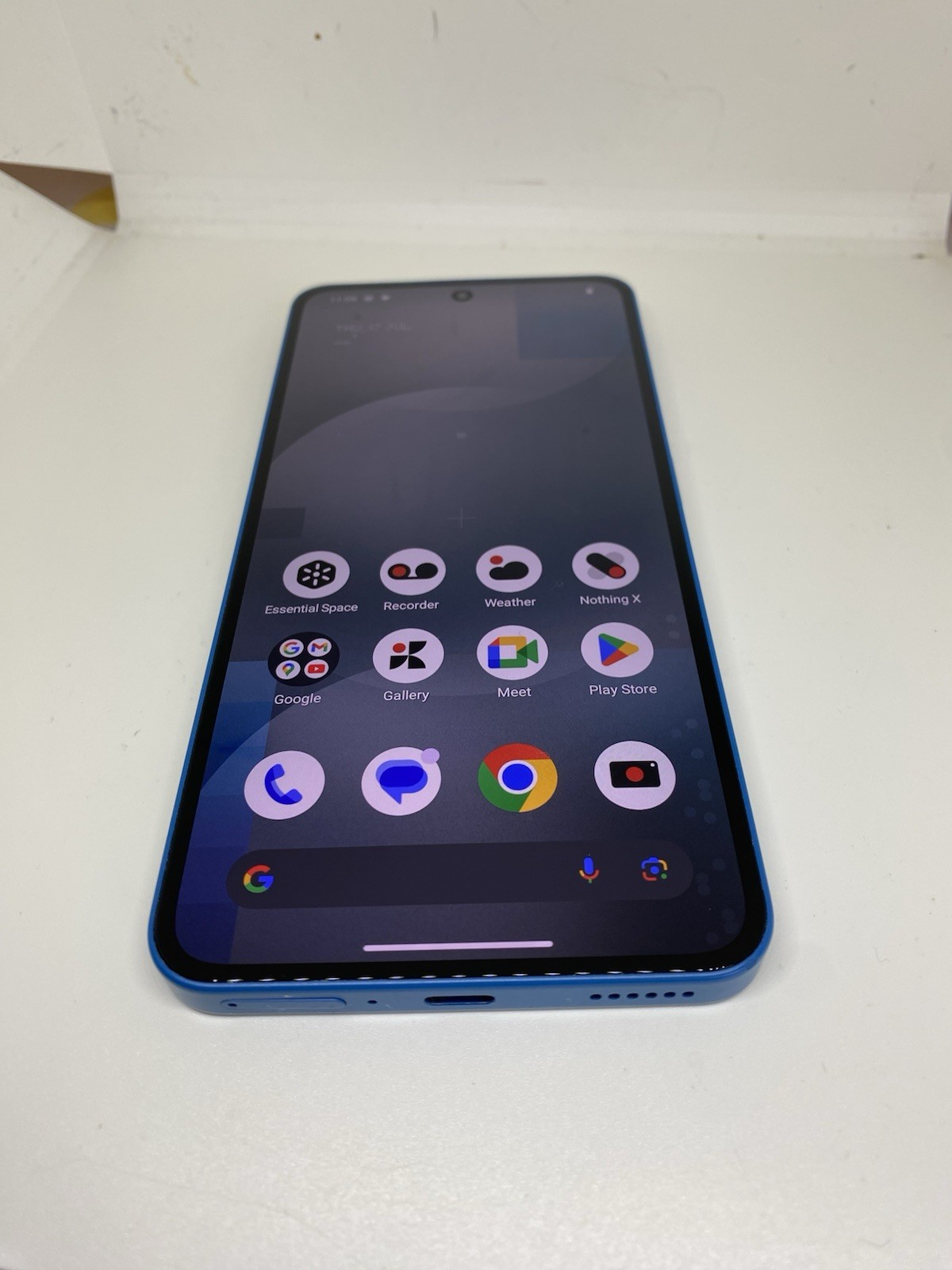 Nothing Phone (3a)  6.77"" Smartphone Unlocked 12GB Ram 256GB 120Hz Blue