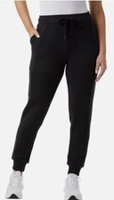 32 Degrees Heat Women's Active Tech Jogger Pant with Pockets, Black Small