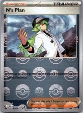 N's Plan (Poke Ball Pattern) Uncommon SV: Black Bolt 083/086 NM