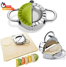 Dumpling Maker - Dumpling Press/Stainless Steel Empanada Press/Pie Ravioli Dumpl