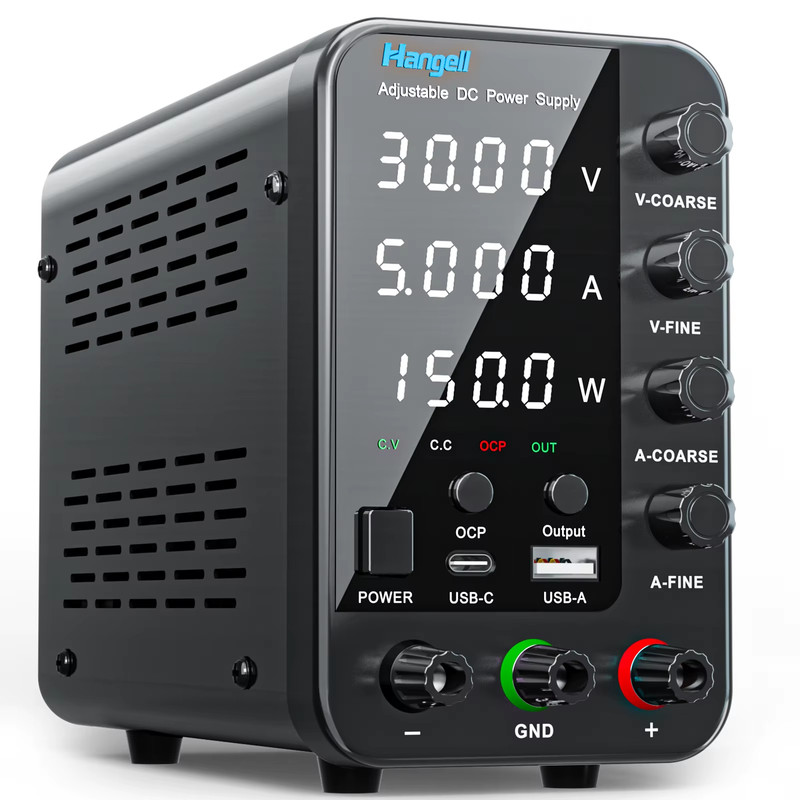 DC Laboratory Power Supply 30V 60V 120V Adjustable Voltage Regulator Bench Switc