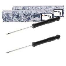 2X VAICO GASDRUCK STOßDÄMPFER HINTEN LINKS+RECHTS passend für VW GOLF JETTA