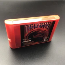 Ultimate Mortal Kombat Trilogy Red 57 Fighters MD 16-Bit Sega Genesis