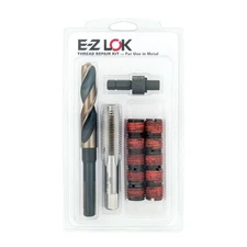 E Z LOK Thread Repair Kit for Metal Carbon Steel Inserts Easy Installation