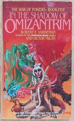 IN THE SHADOW OF OMIZANTRIM By Robert Vardeman ACE Fantasy Edition Very Good
