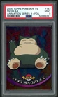 TOPPS POKEMON SNORLAX 2000 TV ANIMATION SERIES 3 #143 FOIL PSA 9
