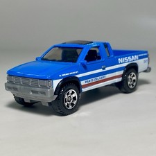 Camioneta pickup Nissan 1995 '95 de carrocería dura (D21) 1:64 diecast modelo diorama azul #1