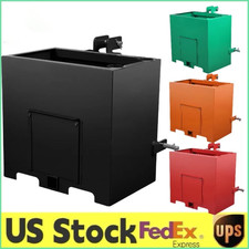 800lb 3 Point Ballast Box Fits Category 1 Tractor Attachment W/5 Cu.Ft Storage