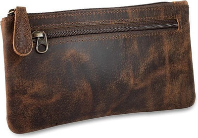 Vintage Leather Pencil Case Pouch, Pen Pouch for Work & University, for Men,Wome
