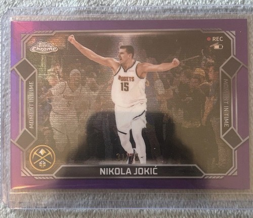 2025-26 Topps Chrome Update - Nikola Jokic - Moment in Time - Purple #31/75