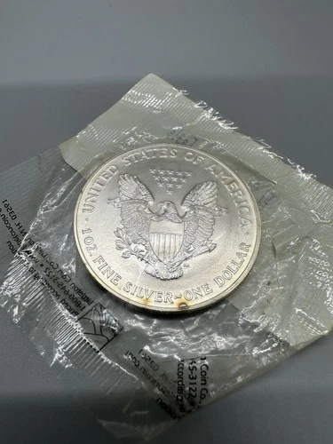 2002 American Eagle Silver Dollar Coin - Uncirculated