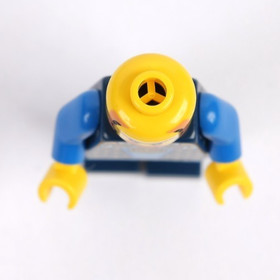 LEGO Minifigure - #CAS425  / CROWN KING  /  Castle - Fantasy Era  /  #7078 / B