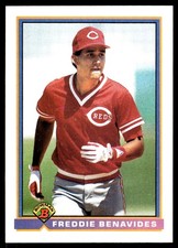 Freddie Benavides 1991 Bowman #672 Reds MLB READ FREE SHIPPING AutographDen