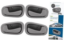 Interior Door Handles Driver Passenger Side Replacement for 1998-2002 for