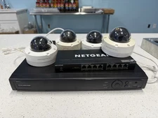 Alarm.com Video Stream Recorder W/ 4 Cameras And Switch.  ADC-CSVR126-16CH-2TB