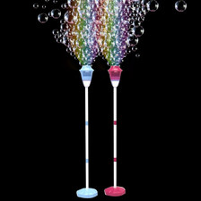 1pc Automatic Street Light Bubble Machine with LED Light for Party  Wedding