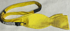 Blackbird Pre-Tied Adjustable Silk Polka Dot Bow Tie, Yellow/Black