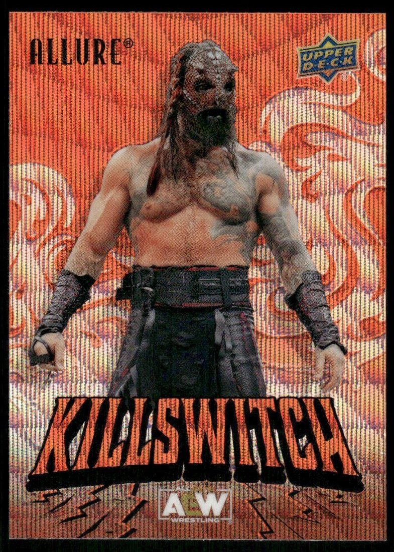 2024 Upper Deck Allure AEW Orange Slice #42 Killswitch wrestling card