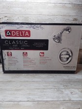 Delta 132900-A-WS 5-Spray Shower Faucet in Chrome Finish Open Box Damaged Box