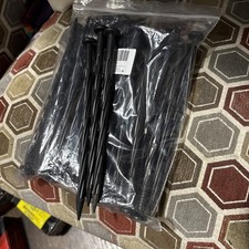 50 Pcs 8" Inch Plastic Garden Nails, Spiral Polymer Materials 8 Inch - 50 Pcs