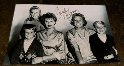 CANDY MOORE Hand Signed Autograph 4X6 PHOTO - ACTRESS - THE LUCY SHOW
