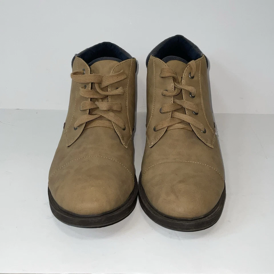 Kenneth Cole Reaction Botas al Tobillo Marrón Hombre Niño Juventud Talla 7 Foto 3 de 4