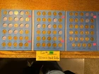 70 Coin Partial Set 1909  1940 Lincoln Wheat Penny Album WHITMAN FOLDER LOT #190