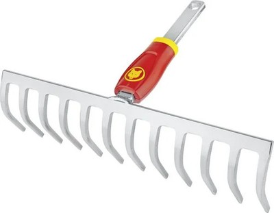 Wolf Garten Rechen DR-M 30cm Rasenrechen Laubbesen