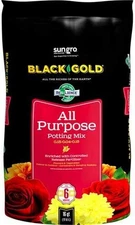 NEWLY PACKED Sungro 1410102.CFL001P Black Gold All-Purpose Potting Mix 8.8 L
