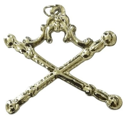 Marschall Blue Lodge Offizier Kragen Juwel - Silber Freimaurer Freemason Regalia
