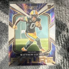 Panini 2025 Select FUTURE Insert Matthew Golden RC #6 Green Bay Packers NFL