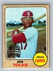 Bob Tolan 2017 Topps Heritage 50TH ANNIVERSARY BUYBACK 1968 #84 Baseball Card
