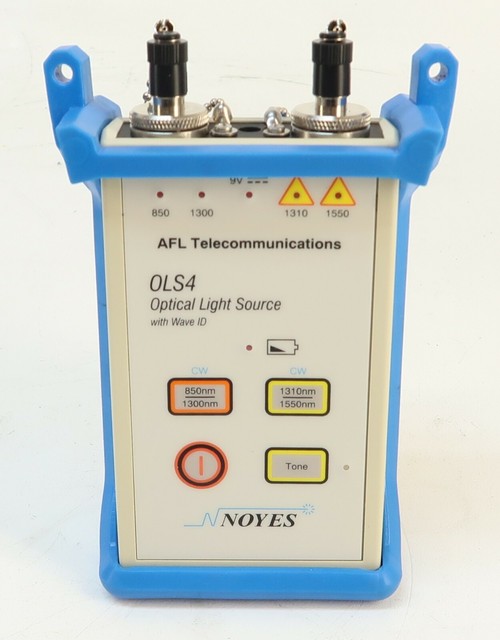 Noyes SMLP55 SM MM FIber Optic Loss Test Set OLS4 OPM5 eBay