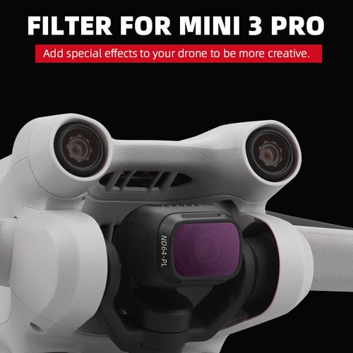 For DJI MINI 3 PRO Drone Lens Camera Filters Kit UV+CPL+ND8+ND16+ND32+ND64 6pcs - 第 2/12 張圖片